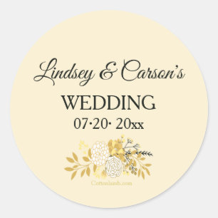 Sunny Floral Stickers