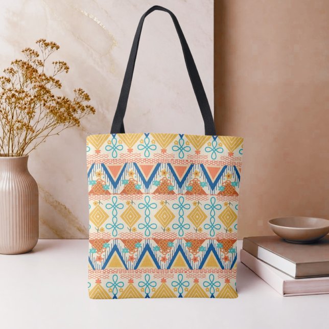 Sunny Folk Art  Tote Bag (Creator Uploaded)