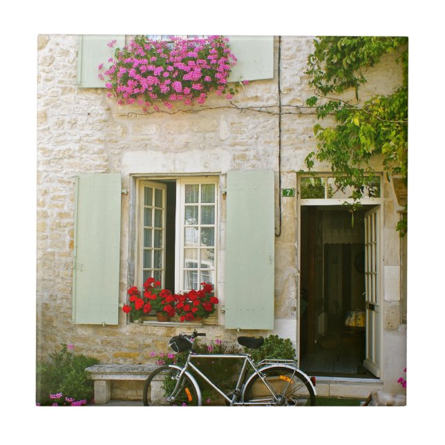 Sunny France Tile (Front)