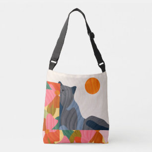 Sunny Garden Cat Crossbody Bag