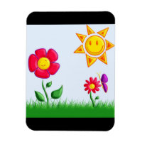 Sunny Garden Illustration