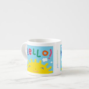 Sunny Hello small mug