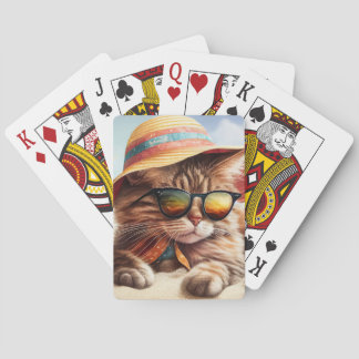 Sunny Kitty  Playing Cards