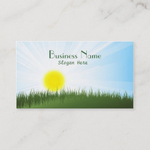Sunny Landscape Business Card