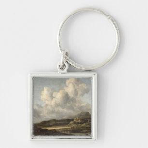 Sunny Landscape Key Ring