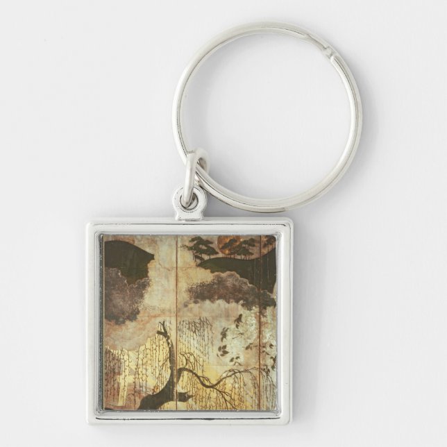 Sunny Landscape Key Ring (Front)