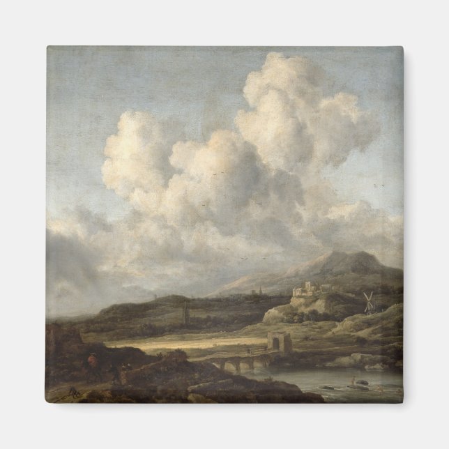 Sunny Landscape Magnet (Front)