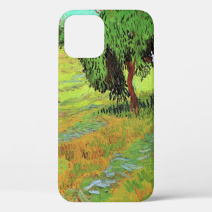 Sunny Lawn in a Public Park by Vincent van Gogh iPhone 12 Case