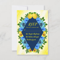 Sunny Lemon Floral Wedding