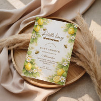 Sunny Lemon Honey Bee Baby Shower