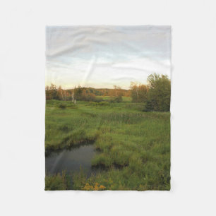 Sunny Meadow Fleece Blanket