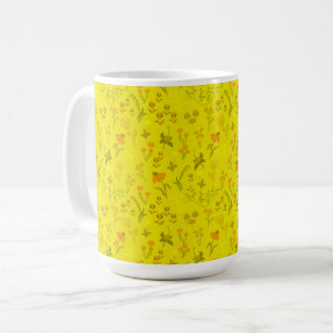 Sunny Meadow Flowers Coffee Mug