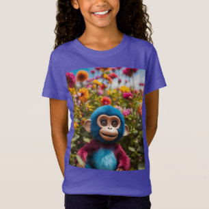 Sunny Monkey Bliss – Baby Fine Jersey Tee