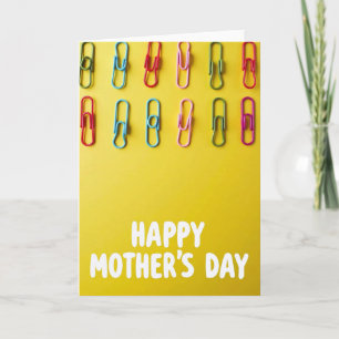 Sunny Mothers Day Clips Card