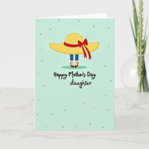 Sunny Mothers Day Daughter Card