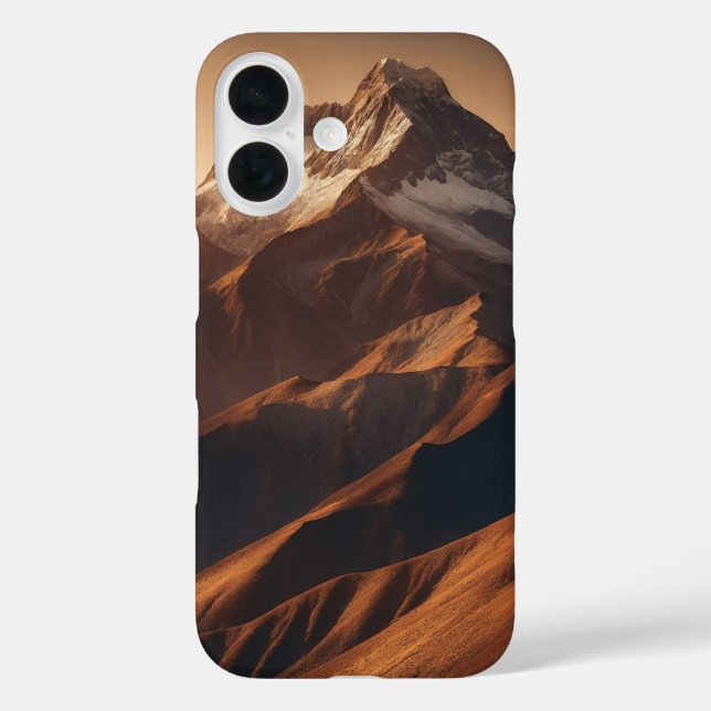 Sunny Mountain Peaks Case-Mate iPhone Case (Back)