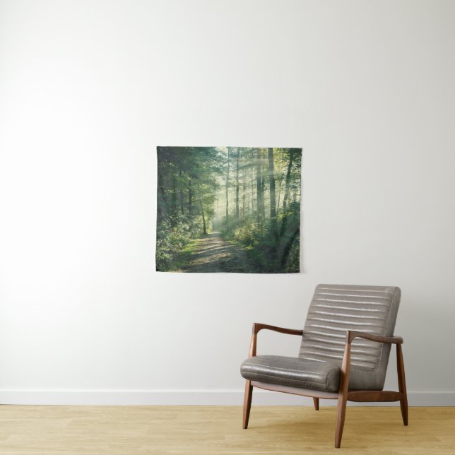 Sunny October Morning in Hamburg Tapestry (In Situ (Horizontal))