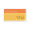 Sunny orange smart student employment resume card