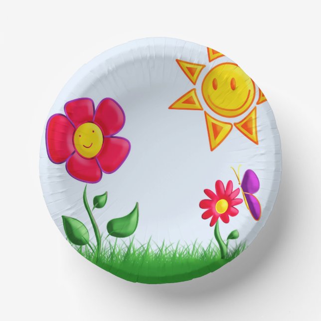 SUnny   Paper Plate (Front)