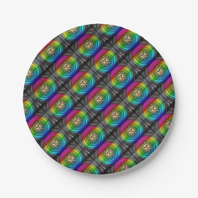 Sunny Paper Plate (Front)