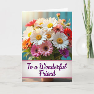 Sunny Petals Mothers Day Card