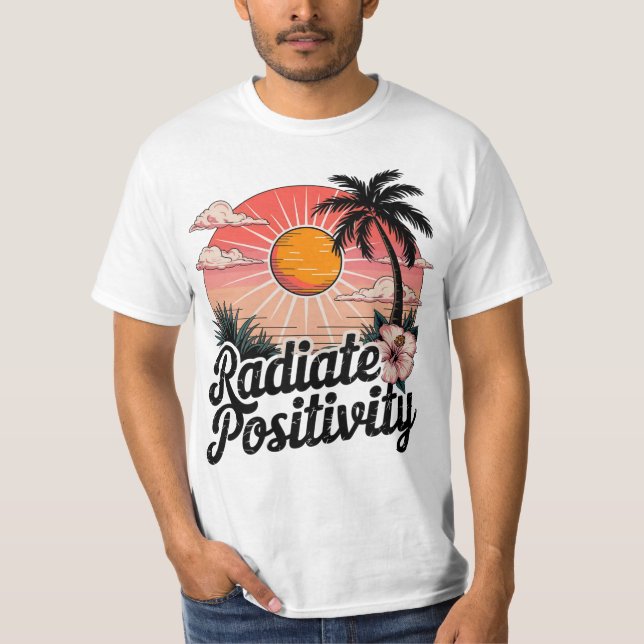 Sunny Positive Scene  T-Shirt (Front)