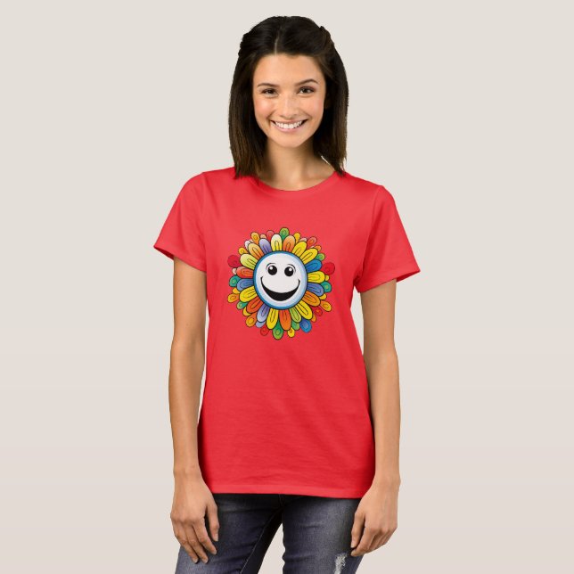 Sunny Ray Flower T-Shirt (Front Full)