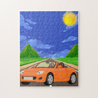 sunny ride jigsaw puzzle
