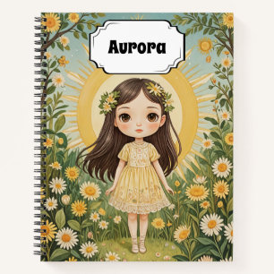 Sunny Serenade Personalised Notebook