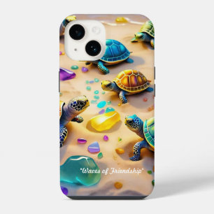 "Sunny Shore Friends" iPhone 14 Case