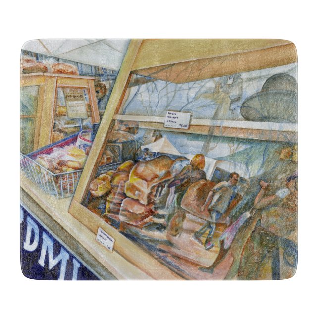 Sunny Side of Insanity Cutting Board (Front)