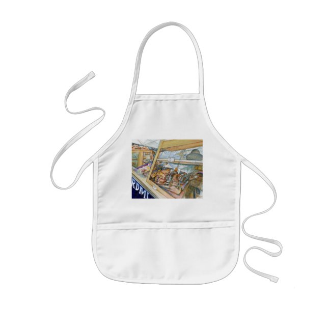 Sunny Side of Insanity Kids Apron (Front)