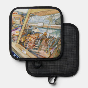 Sunny-side of Insanity Pot Holder