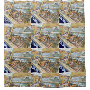 Sunny Side of Insanity Shower Curtain