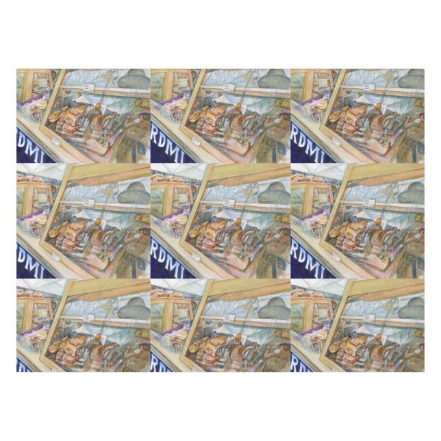 Sunny Side of Insanity Tablecloth (Front (Horizontal))