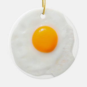 Sunny Side Up Ceramic Tree Decoration