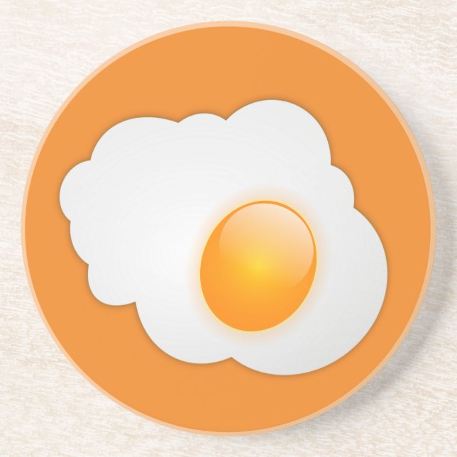 SUNNY-SIDE UP EGG   COASTER (Front)