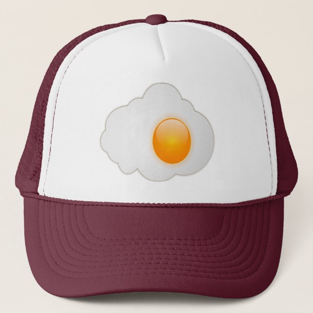 SUNNY-SIDE UP EGG  TRUCKER HAT (Front)