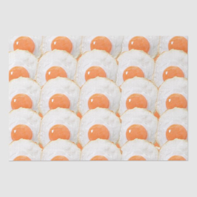 Sunny Side Up Eggs Tissue Paper (Front)
