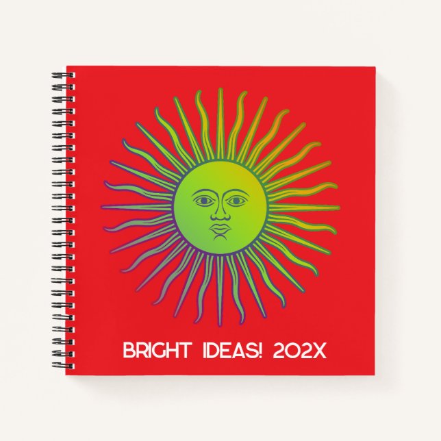 Sunny Sketch & Scribble: Your Creative Notebook (Front)
