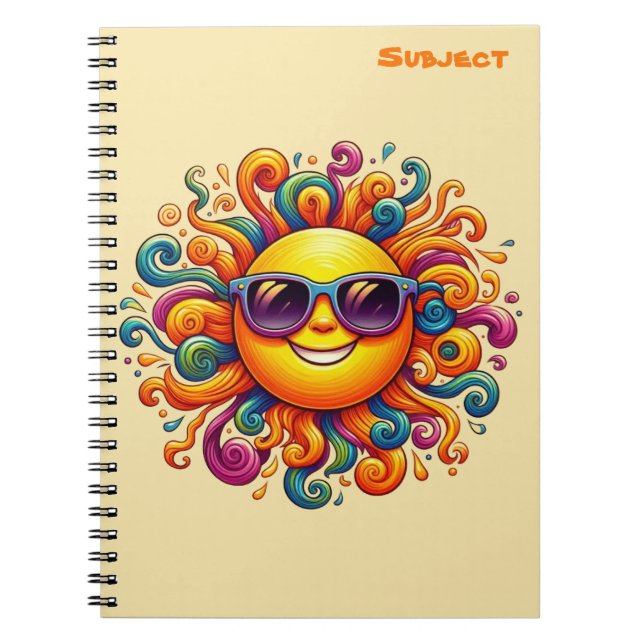 Sunny Smiles Notebook (Front)