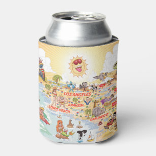Sunny Southern California Can Cooler