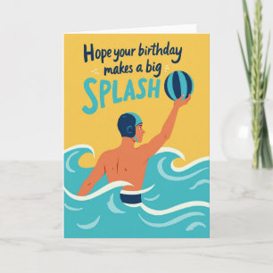 Sunny Splash Birthday Card