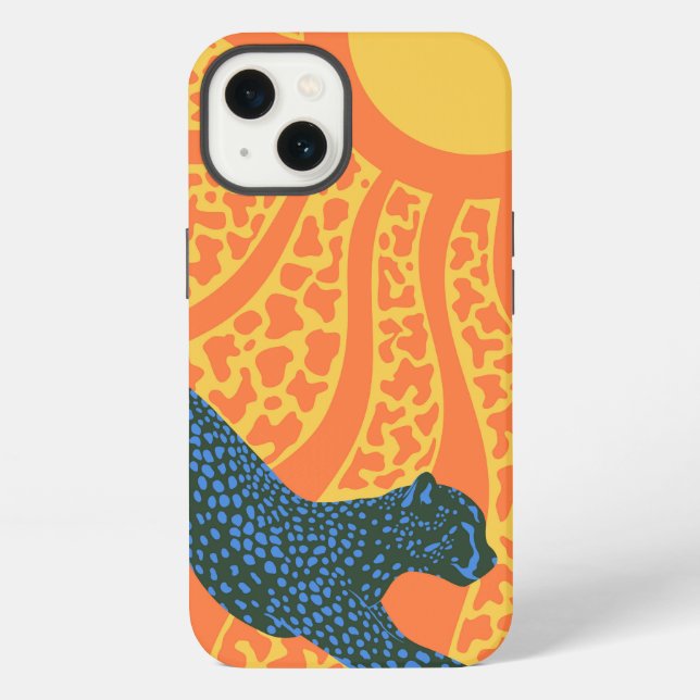 Sunny Stripes iPhone Case (Back)