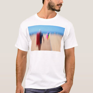 Sunny Summer Beach colourful Ocean Sun Summer Sea  T-Shirt