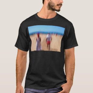 Sunny Summer Beach colourful Ocean Sun Summer Sea T-Shirt