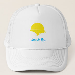 Sunny Summer Break Trucker Hat