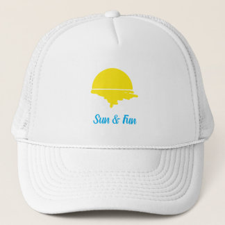 Sunny Summer Break Trucker Hat