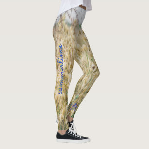Sunny summer fields leggings