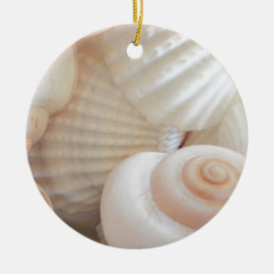 Sunny Summer Seashells Collection Ceramic Tree Decoration
